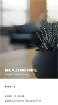 Mobile Screenshot of blazingfire.com