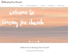 Tablet Screenshot of blazingfire.org